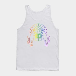 Women Hold Up Half Of The Sky (Rainbow Version) Tank Top